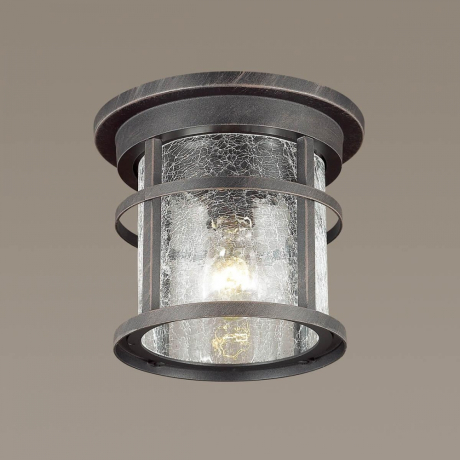 Уличный светильник Odeon Light Virta с лампочкой 4044/1C+Lamps E27 P45