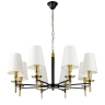 Подвесная люстра Arte Lamp Riccardo A4075LM-8BK 