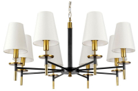 Подвесная люстра Arte Lamp Riccardo A4075LM-8BK