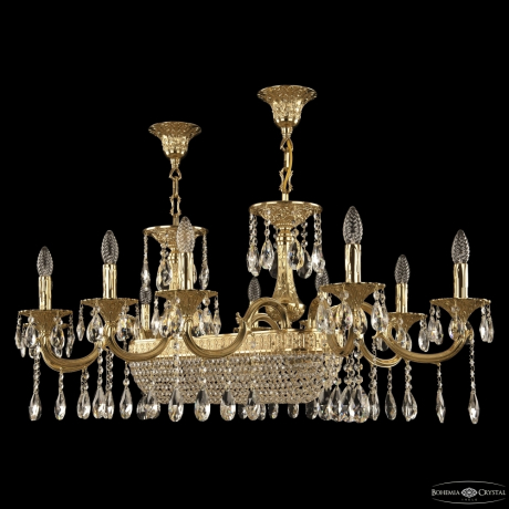 Люстра 72153/10/250/600 G Bohemia Ivele Crystal 