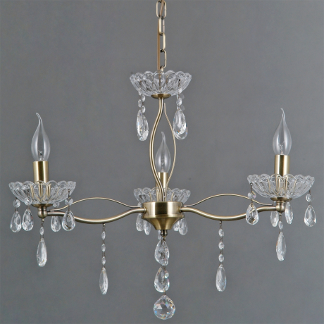 Подвесная люстра Illumico IL0265-3PSQ-24 AB CASTOR (1429161) 