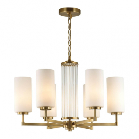 Люстра подвесная со светодиодными лампочками E27, комплект от Lustrof. №384132-643915 