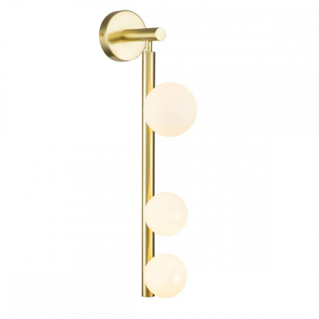 Настенный светильник Indigo Flusso 11025/3W Gold 