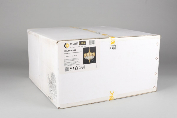 OML-69703-08 Подвесная люстра Omnilux Gaeta 