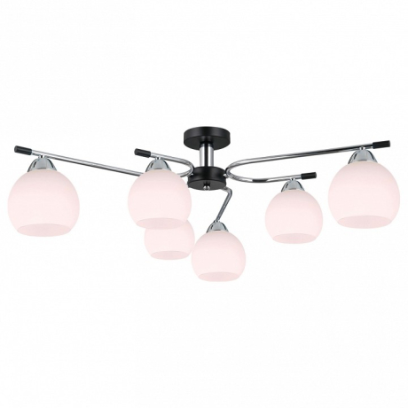 Потолочная люстра ILLUMICO LIBRA IL0638-6CSQ-24 CR BK LIBRA 