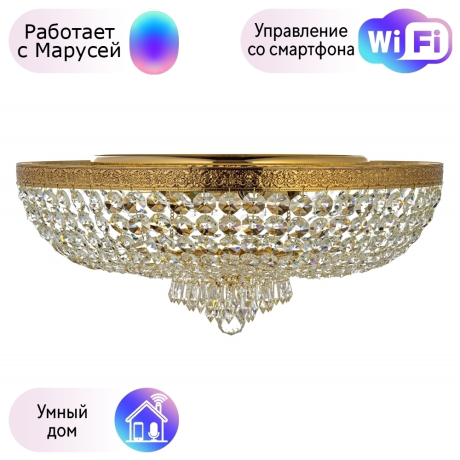 Потолочная люстра Arti Lampadari Santa с поддержкой Маруся Santa E 1.2.60.600 G-М 