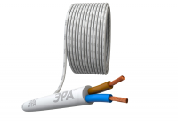 Нарушена упаковка!  <446461> Провод ЭРА ПВС 2х0,75 мм? 20м белый (Б0058807)