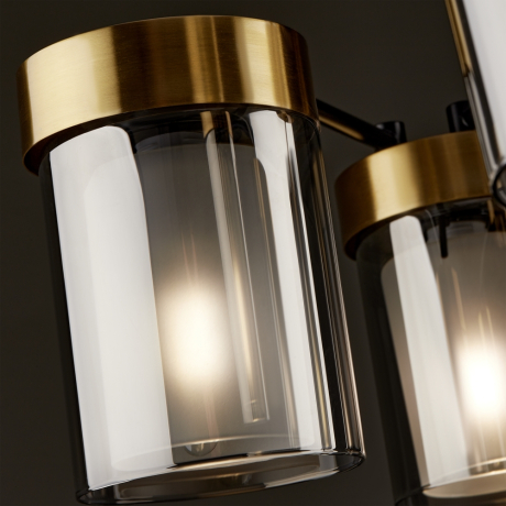 Люстра на штанге Freya Lora FR5432PL-06BBS 