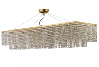 Подвесная люстра с лампочками Arti Lampadari Milano E 1.5.120X30.502 G+Lamps