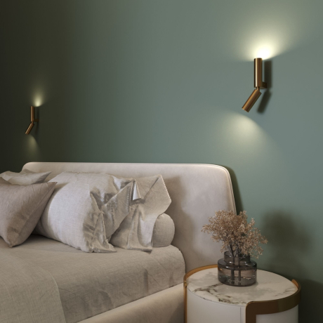 Бра с подсветкой Eurosvet Pitch 40020/1 LED латунь 