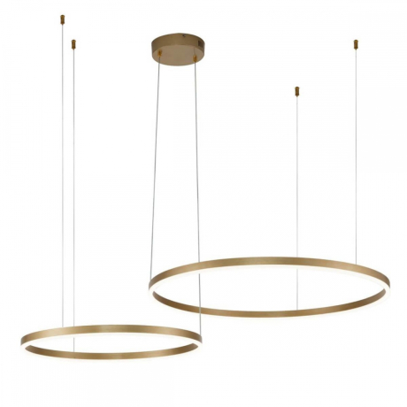 Подвесной светильник Indigo Galass 14001/2P Gold 