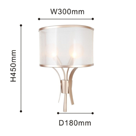 2551-2W Бра Favourite Himiko 