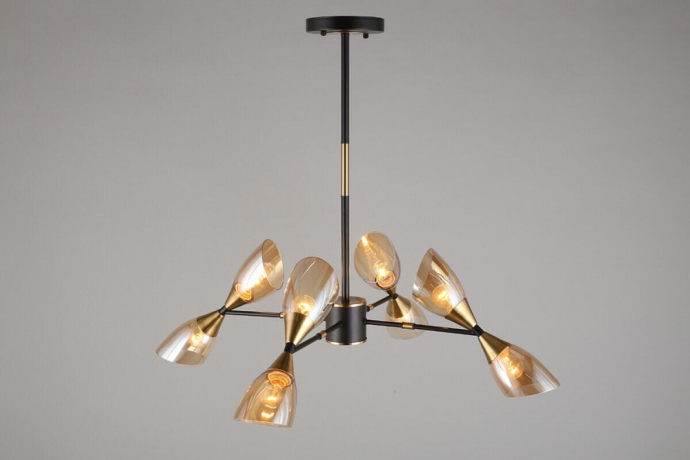 Люстра на штанге Omnilux Onno с Марусей OML-66807-08-M 