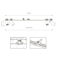 Спот Nowodvorski Mono Surface 7831