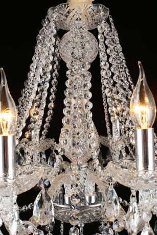 Люстра подвесная со светодиодными лампочками E14, комплект от Lustrof. №300025-657198 