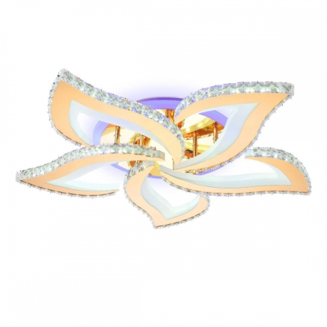 Потолочная диммируемая люстра с пультом ДУ Ambrella light Acrylica FA1724 