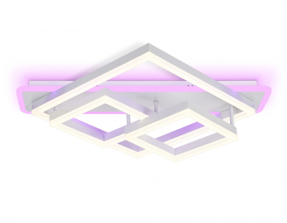 Потолочный светодиодный светильник с пультом Ambrella light ACRYLICA FA8531 