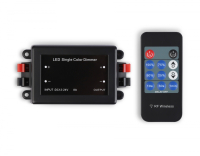 Контроллер диммер для одноцветных светодиодных лент с радио пультом 2.4G 8A 12V 96W/24V 192W Ambrella light ILLUMINATION LED Strip GS11001