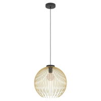 901003 Подвесной светильник VENEZUELA, 1х40W (E27), H1100, ?400, сталь / черный Eglo