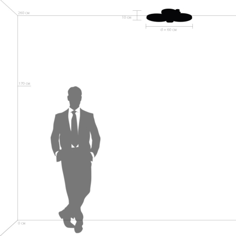 Люстра потолочная светодиодная Lightstar Breve 749081 