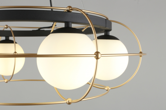 Люстра подвесная с Led лампочками в комплекте APLOYT APL.317.03.06+Lamps 