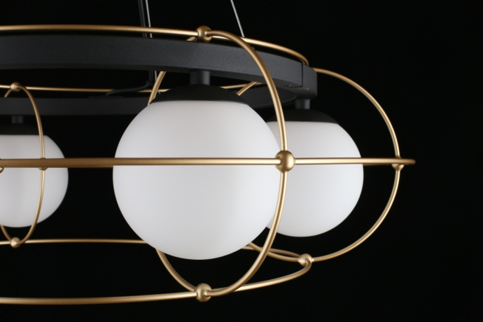 Люстра подвесная с Led лампочками в комплекте APLOYT APL.317.03.06+Lamps 