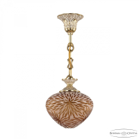 Подвесной светильник Bohemia Ivele Crystal 7003P 7003P/18 GW Amber-White/H-1A