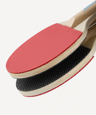 Нарушена упаковка!  <772249> Набор для настольного тенниса Tischtennis-Mini-Set, 2 детские ракетки, 3 мяча, сетка Donic ЦБ-00004525