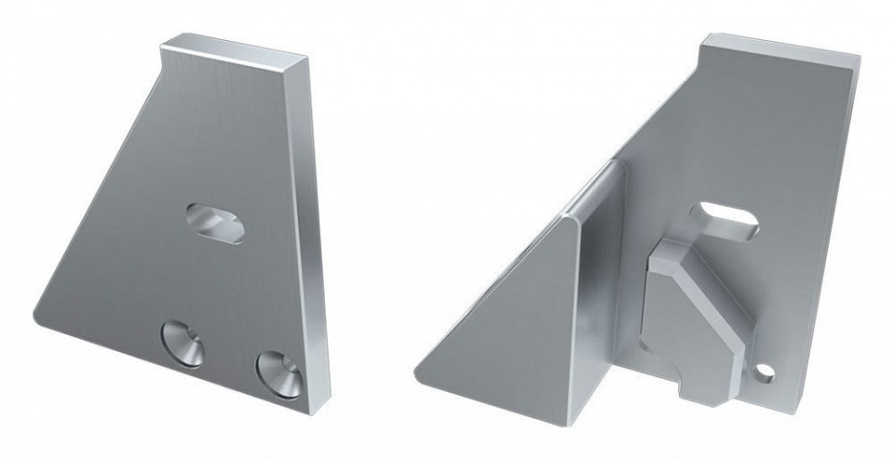 Заглушка для профиля с отверстием левая Arlight ALM 026730 