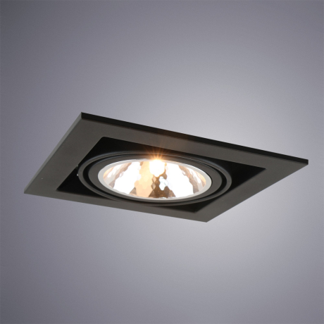 Встраиваемый светильник Arte Lamp Cardani Semplice A5949PL-1BK 