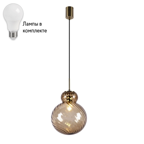 Подвесной светильник с лампочкой Favourite 4268-2P+Lamps 