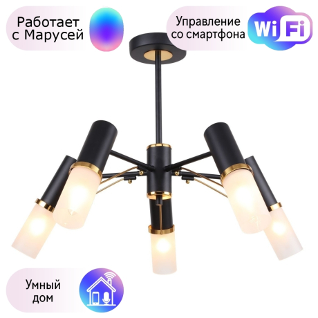 Люстра на штанге F-Promo Viator с поддержкой Маруся 2558-5P-М 