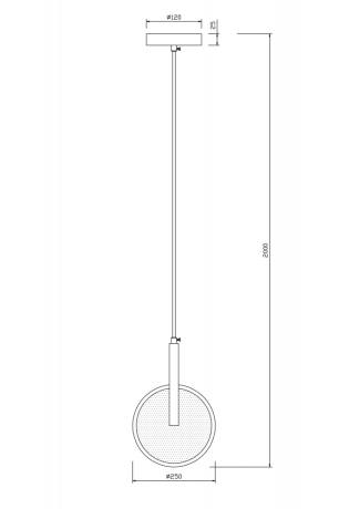 Подвесной светильник Freya FR6002PL-L15CH 