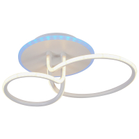 Потолочный светодиодный светильник с пультом ДУ Profit Light 6046/2 WHT