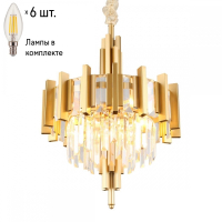 Люстра подвесная с лампочками Omnilux OML-69703-06+Lamps