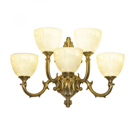 Бра Bohemia Ivele Crystal 7214B15/3+2/210 FP P1 U Rose 