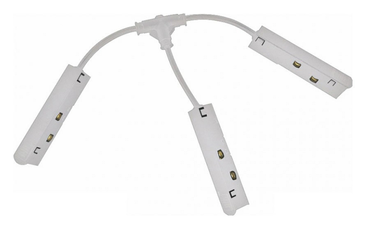 Соединитель гибкий для треков iLedex Technical VISION48/22 T-TYPE POWER CONNECT 4822-WH