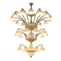 Люстра Bohemia Ivele Crystal 72111P/5+10+15/420 GW P1 D Angel