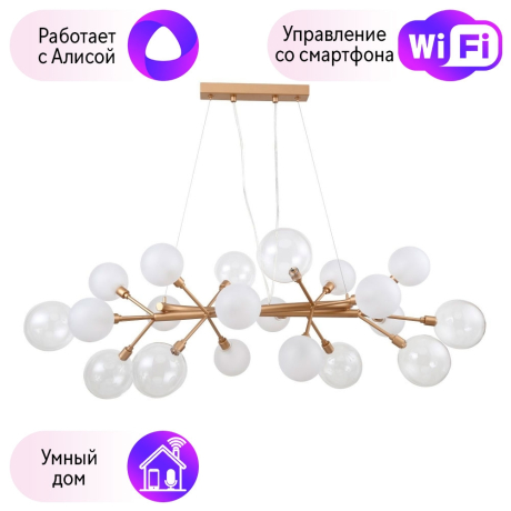 Подвесная люстра Favourite Babylon с поддержкой Алиса 2515-12P-A 