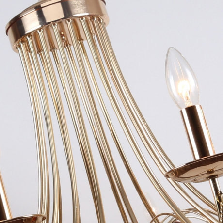 Подвесная люстра с лампочками F-Promo Plini 2591-18P+Lamps E14 Свеча 