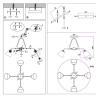 Потолочная люстра с лампочками Ambrella light TR303293+Lamps 