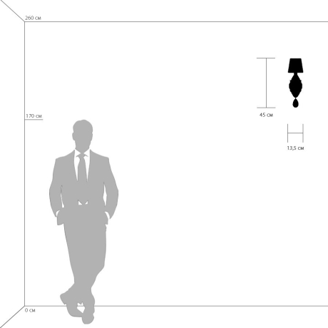 Настенное бра Lightstar Ricerco 693614 