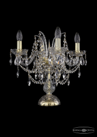 1411L/4/141-39/G Настольная лампа Bohemia Ivele Crystal