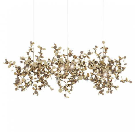 Подвесная люстра Loft it Spark 10101/3S Gold 