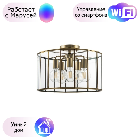 Потолочная люстра Genni Lightstar с поддержкой Маруся 798251 