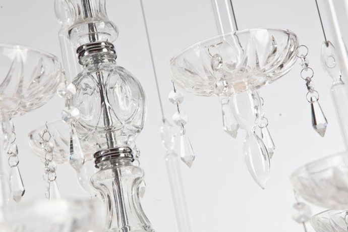 Подвесная люстра Escada Celine 466/8S MR11*35W D650 Chrome CELINE