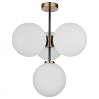 Люстра на штанге 33 идеи S32WH CHN800S.04.17ABL.ASB-S32WH