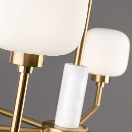 Люстра на штанге Freya Tender FR5373CL-06BS 