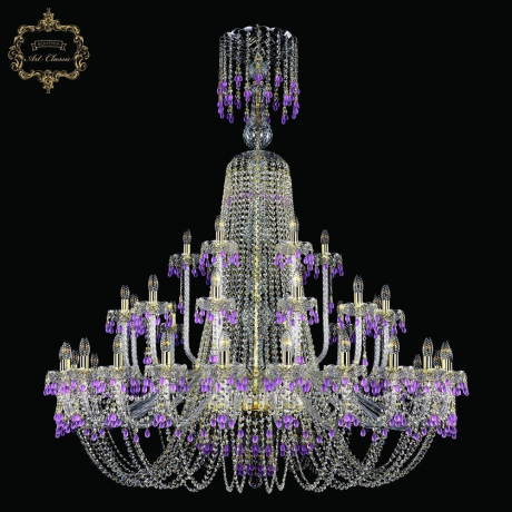 11.24.24+12+6.530.XL-168.Gd.V7010 Подвесная люстра Art Classic 