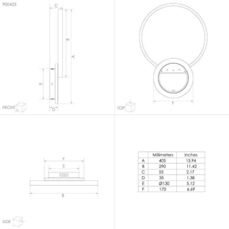 Потолочный светильник Eglo Gafares 900423 